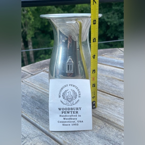 Woodbury Pewter Tulip Shape Vase - Picture 3 of 5